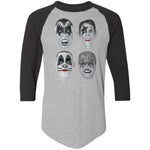 Ex Presidents Raglan 3/4 Sleeve