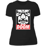 OBEY DOOM! Ladies' Boyfriend T-Shirt