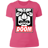 OBEY DOOM! Ladies' Boyfriend T-Shirt