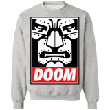 OBEY DOOM CREW NECK SWEATSHIRT