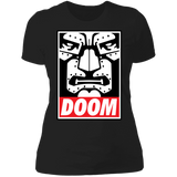 OBEY DOOM! Ladies' Boyfriend T-Shirt