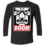 OBEY DOOM Baseball T