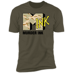 Murder Ink Retro (Mink) Premium Short Sleeve T-Shirt