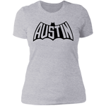 Austin Bat Ladies' T (Black Imprint)