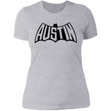 Austin Bat Ladies' T (Black Imprint)