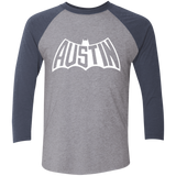 Austin Bat Baseball T (White Imprint)