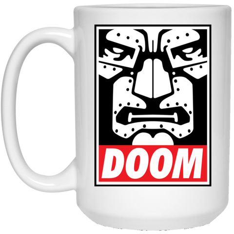 DOOM 15 oz. White Mug