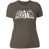 Austin Bat Ladies' T (White Imprint)