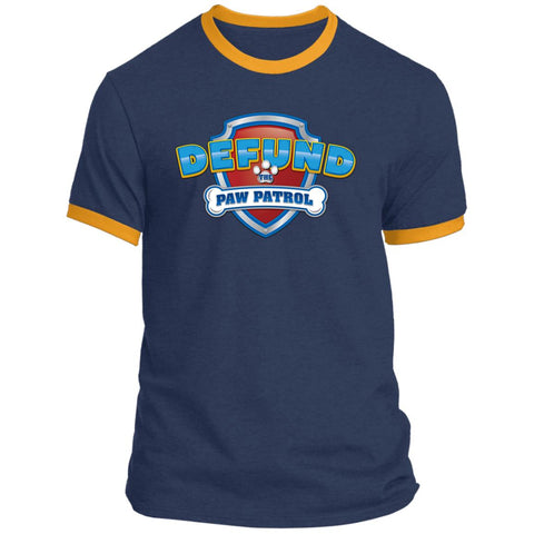 Defund Paw Patrol Men's Ringer