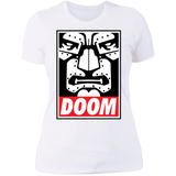 OBEY DOOM! Ladies' Boyfriend T-Shirt