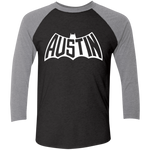 Austin Bat Baseball T (White Imprint)