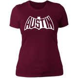 Austin Bat Ladies' T (White Imprint)