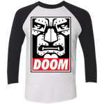 OBEY DOOM Baseball T