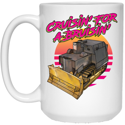 Killdozer 15 oz. White Mug