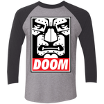 OBEY DOOM Baseball T