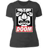 OBEY DOOM! Ladies' Boyfriend T-Shirt