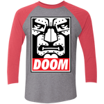 OBEY DOOM Baseball T