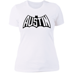 Austin Bat Ladies' T (Black Imprint)