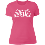 Austin Bat Ladies' T (White Imprint)