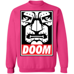 OBEY DOOM CREW NECK SWEATSHIRT