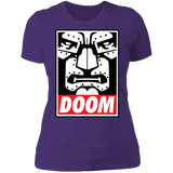 OBEY DOOM! Ladies' Boyfriend T-Shirt