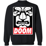 OBEY DOOM CREW NECK SWEATSHIRT