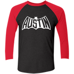 Austin Bat Baseball T (White Imprint)