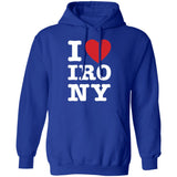 I Heart Irony Hoodie