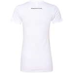 Murder Ink White Ladies' T