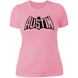 Austin Bat Ladies' T (Black Imprint)